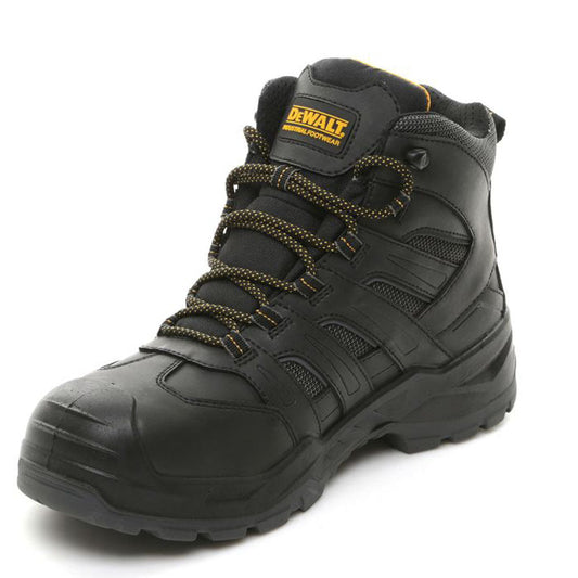 DeWalt Murray Waterproof Breathable Wide Fit Black Safety Work Boot - Premium SAFETY HIKER BOOTS from Dewalt - Just £64.99! Shop now at workboots-online.co.uk